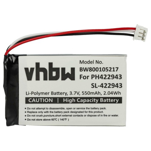 Batterie comme Philips PH422943 550mAh 3,7V - Zdjęcie 3 z 9