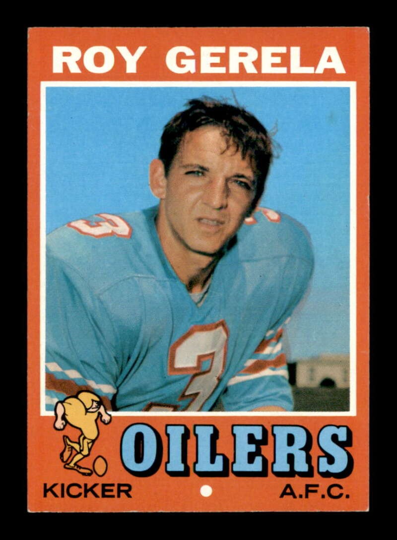 1971 Topps #14 Roy Gerela RC EX+ X3459976