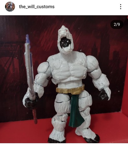 3.75 1:18 Scale custom action figure Ape Man Apeman Marvel Universe Scale - Picture 4 of 5
