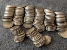 170 X US 90% Silver Dimes - Mixed Condition & Years Mercury & Roosevelt