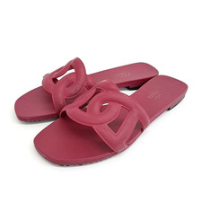 Hermes Aloha Jelly Slippers 121087