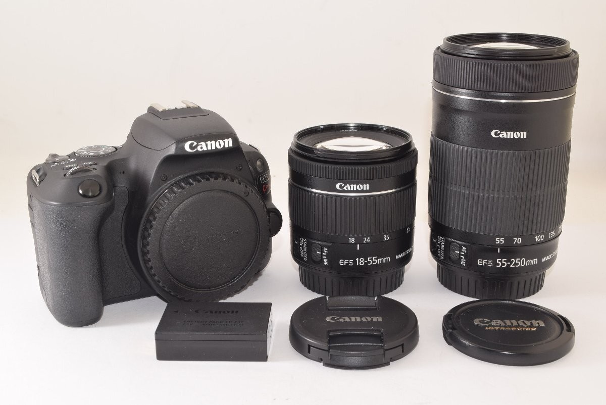 【Canon】EOS kiss×9 Canon Eos Kiss X9 Double Zoom Kit Black Digital Slr Camera