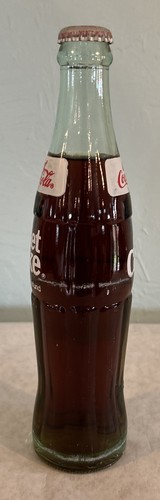 1 Vintage Glass 10 Oz Diet Coke Coca-Cola Bottle Muskogee, OK Unopened - Picture 4 of 7