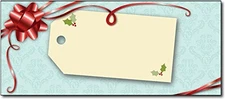 80 #10 Holiday Envelopes Gift Present Design for Christmas Letter Size Mail