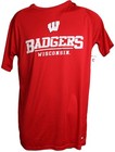 Ncaa Wisconsin Badgers Fusion Fit Short Sleeve - Badgers (Medium)