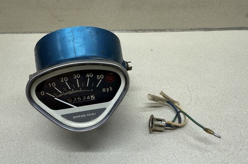 Honda CT70 H Headlight Bucket + Speedometer - Picture 2 of 11