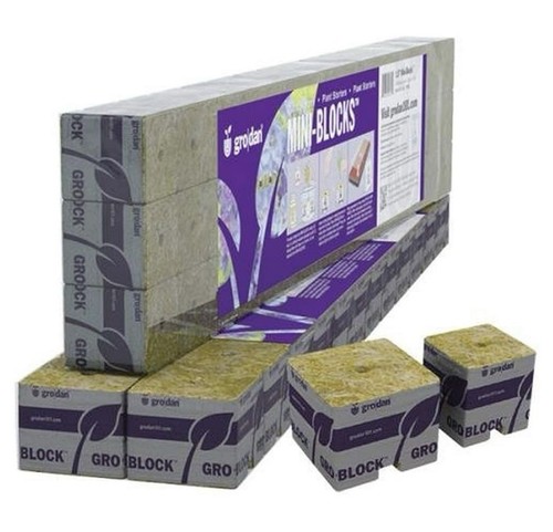 1 CASE GRODAN GRO-BLOCK 1.5" MINI-BLOCKS 45 BLOCKS/PACK 50 PACKS/CASE 2250 TOTAL - Picture 3 of 3