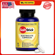 SaltStick Electrolyte Capsules with Vitamin D, 100 Count, Endurance Nutrition
