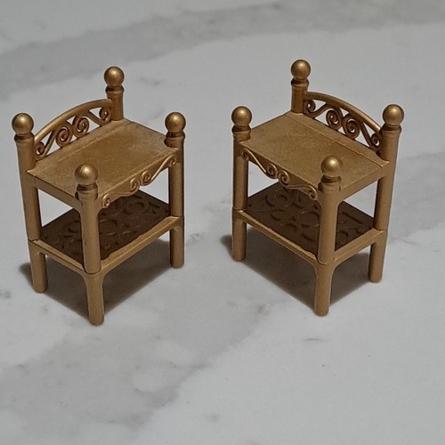 Sylvanian Families Luxury Brass Bed Set FAST P&P - Picture 9 of 20