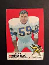 1969 Topps - Lonnie Warwick #57 - FREE SHIPPING