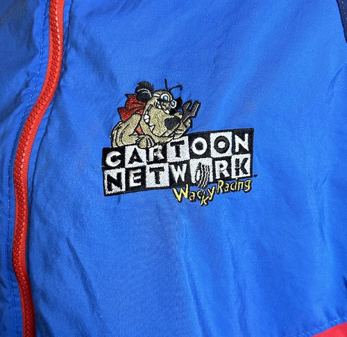 Warner Brothers Embroidered Muttley 1990’s Jacket Size Medium - Bild 2 von 8