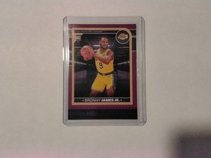 2024-25 Panini Nba Hoops - Rookies Bronny James #280 Purple (RC)