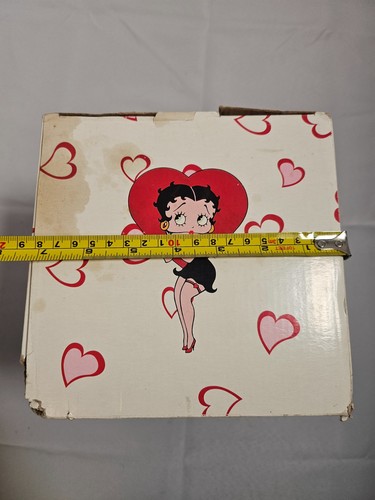 Orologio da collezione Betty Boop & Her Dog porcellana anniversario nuovo scatola danneggiata - Foto 13 di 14