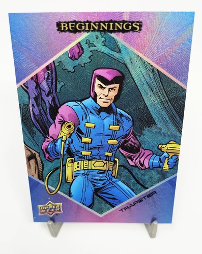 2023 Upper Deck Marvel Beginnings Micromotion #43 Trapster Paste-Pot Pete casi nuevo - Imagen 2 de 5