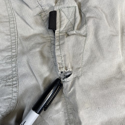 De Colección Pantalones Gotcha Hombres Medio Bronceado Carga Elástico Cintura Ajustada Sueltos Envejecidos Y2K - Imagen 23 de 24