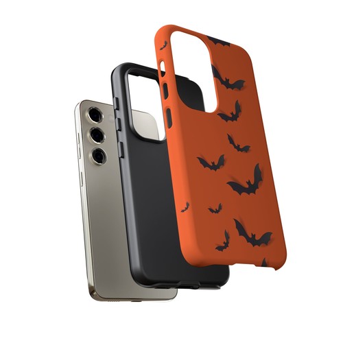 Halloween Bat Phone Case, Spooky Halloween Gift, Durable Phone Cover - Picture 196 of 255