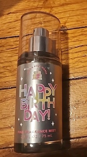 HAPPY BIRTHDAY VANILLA BUTTERCREAM Fine Fragrance Mist Spray 2.5oz