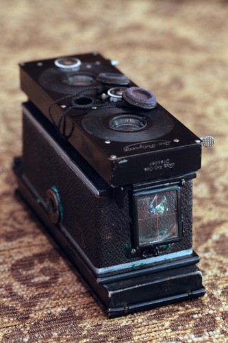 ✅ ZEISS IKON (ICA) POLYSKOP 6X13 STEREO CAMERA #91672 TESSAR 75MM F/4,5 LENSES - Picture 7 of 24