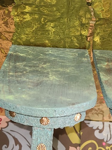 VINTAGE Victorian Style Pair Wood Gingerbread Corbel Shabby Porch Shelf Brackets - Picture 13 of 15