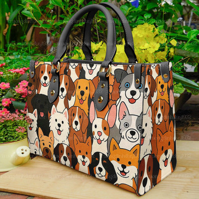 A bag for dog lovers, featuring a cute dog design, a perfect gift for dog owners