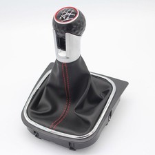 For VW Golf MK6 MK5 Rabbit Jetta 2004-2014 6 Speed Gear Shift Knob Gaiter Boot