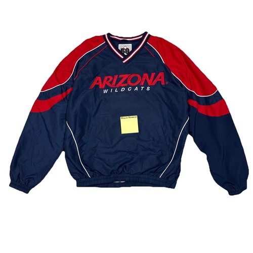 Arizona Wildcats Embroidered Windbreaker Jacket 58 Sports Vtg 90s College Medium - Picture 2 of 6