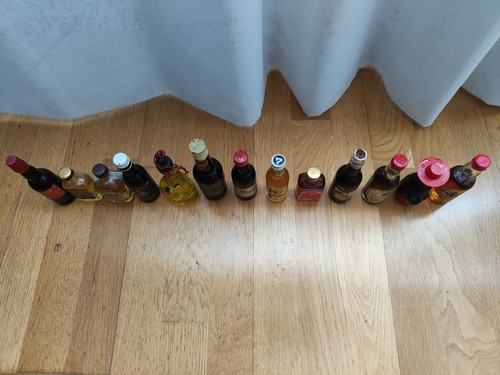 🤩 Colección 14 mini botellas antiguas, raras alcohol - Imagen 5 de 10