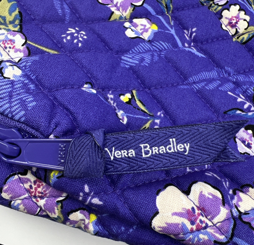 Vera Bradley Wild Roses Quilted Cotton Essential Large Laptop Backpack 2023 Neu mit Etikett - Bild 10 von 18