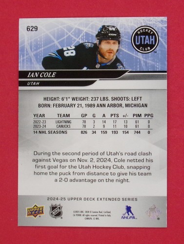 2024-25 Upper Deck Extended Ice Hockey - Pick Your Card - Picture 157 of 215