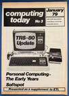 Computing Today Magazine January 1979 No 3