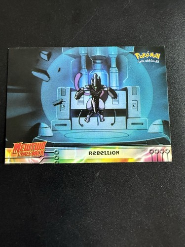 Rebellion 1st Printing (Blue Topps Logo) Pokemon Movie Animation Edition #8