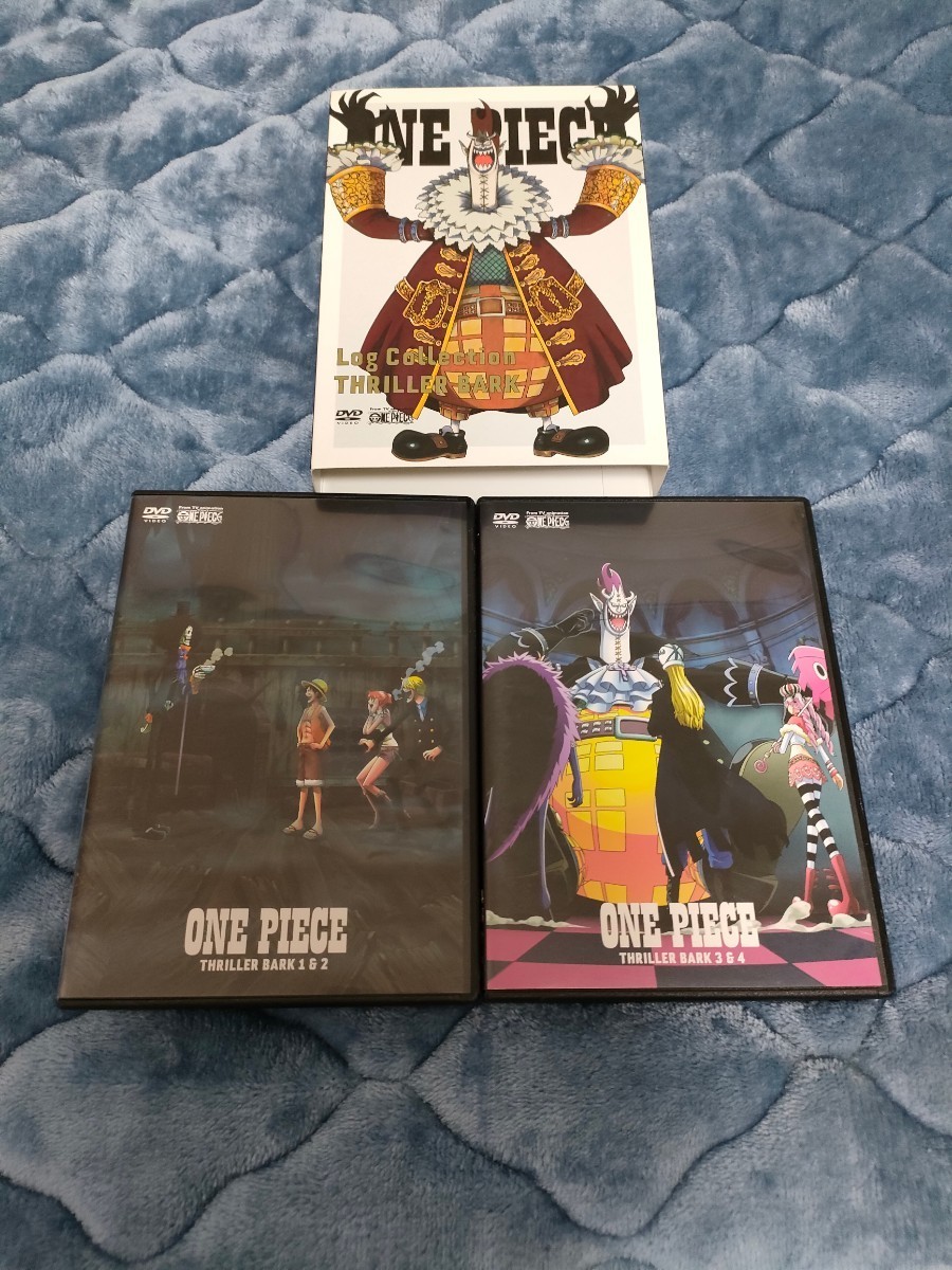 4-Disc Set One Piece Log Collection Thriller Bark Anime Dvd