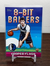 2025-26 Topps Cooper Flagg 8 Bit Ballers RC Insert Mavericks