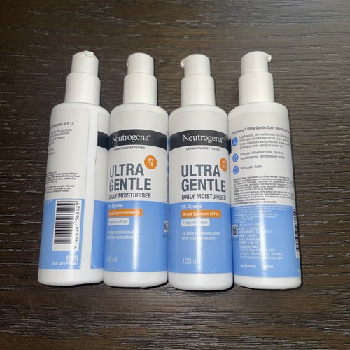 4 x Neutrogena ölfreie Gesichtsfeuchtigkeit LSF 15 für normale bis fettige Haut 100ml Neu - Bild 2 von 3