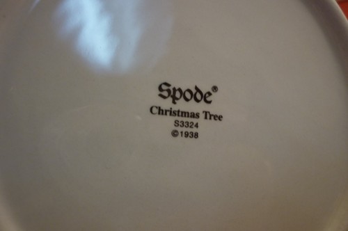 SPODE 2005 VINTAGE 3 PIECE TEA SET " CHRISTMAS TREE " NEW SUGAR CREAMER TEAPOT - Picture 10 of 21