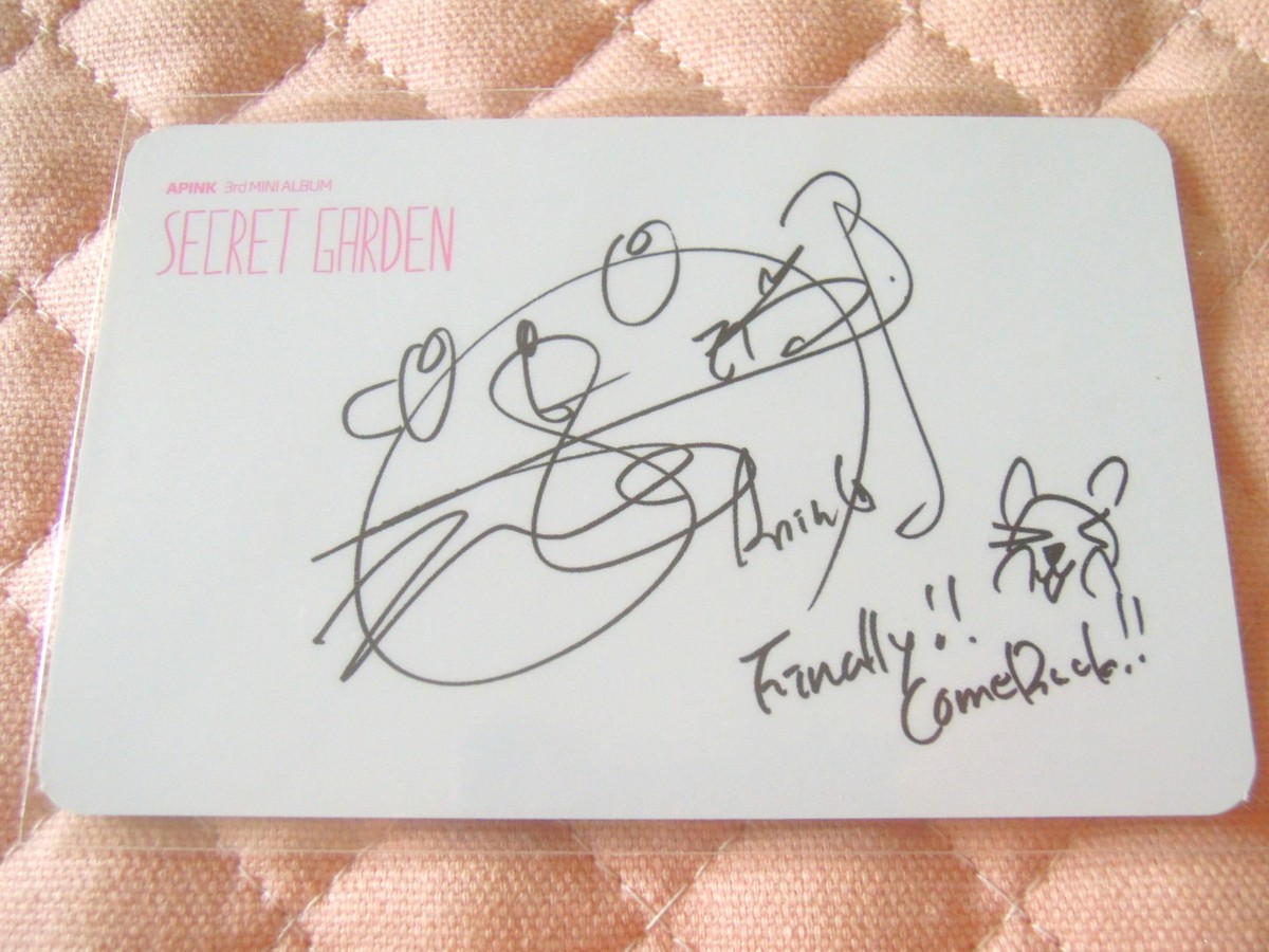 ver. Eunji) APINK 3rd Mini Album Secret Garden NoNoNo