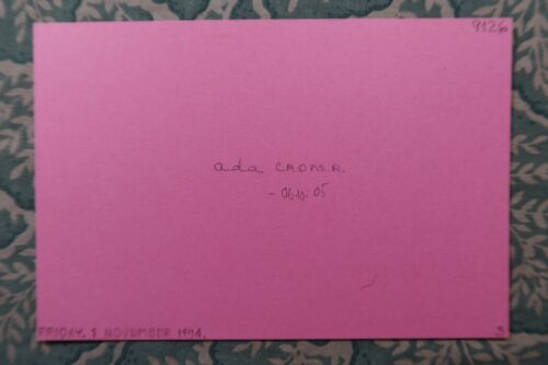 Ada Croner - CINE MEXICANO - Pasión y poder - Carrusel - Autografiado 1974 - Imagen 2 de 2