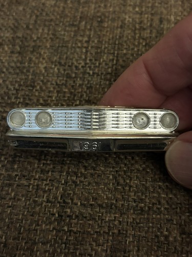 AMT 1/25 1961 MERCURY COMET MODEL FRONT BUMPER & GRILL LESEN - Bild 6 von 6