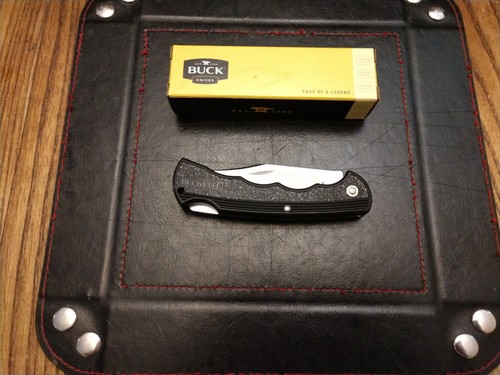 Buck Knives Bucklite Folding Knife 3.25" 420 H.C .S.S Blade GRN Handle U.SA. 422 - Picture 3 of 13