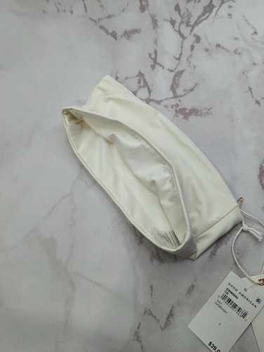 Good American Swim Top Women 2 Medium Ivory White Better Band Bandeau Strapless - Picture 5 of 11