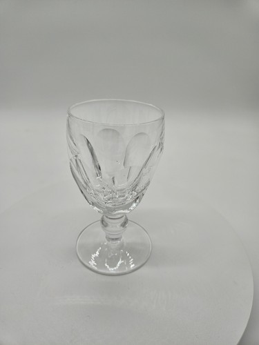 Vintage Waterford "Kathleen" Weißwein weinrot Glas geschliffener Kristall 4 1/2" - Bild 2 von 5
