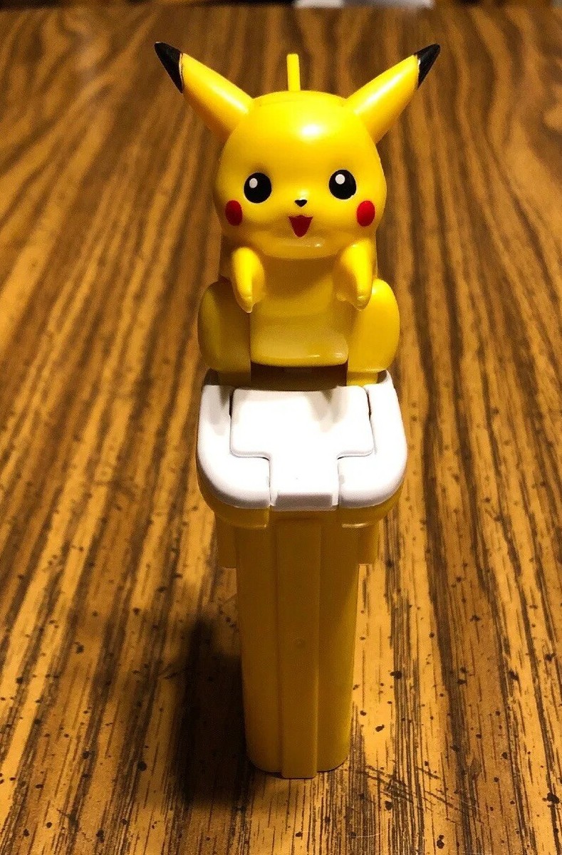 Vintage 1998 Pokemon OOP Pikachu Pez Candy Dispenser Toy