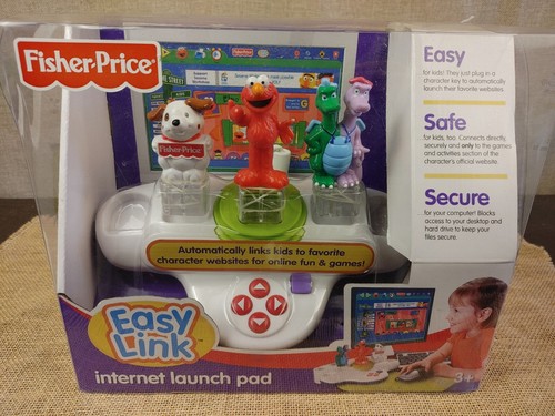 NEW Fisher-Price EASY LINK INTERNET LAUNCH PAD 5 Smart Keys Elmo Arthur Clifford - Picture 15 of 15