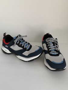 and one tennis shoes