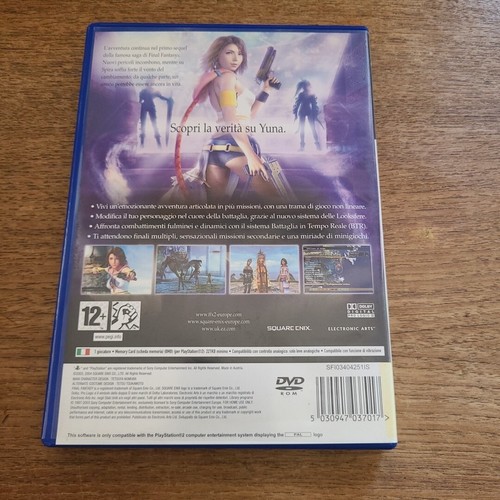 FINAL FANTASY X-2 PS2 PLAYSTATION 2 COMPLETO VERS ITA - Imagen 3 de 3