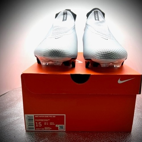Botines de fútbol americano Nike Vapor Edge Pro 360 platino AO8277-009 para hombre talla 15 - Imagen 2 de 7