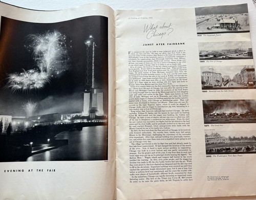 1934 MARSHALL FIELD & CO. "Fashions of the Hour" CENTURY OF PROGRESS Issue - Picture 2 of 6