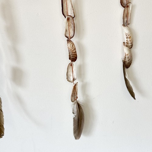 Large handmade Dreamcatcher Wall Decor Hand Woven Wooden Feather - Picture 6 of 14