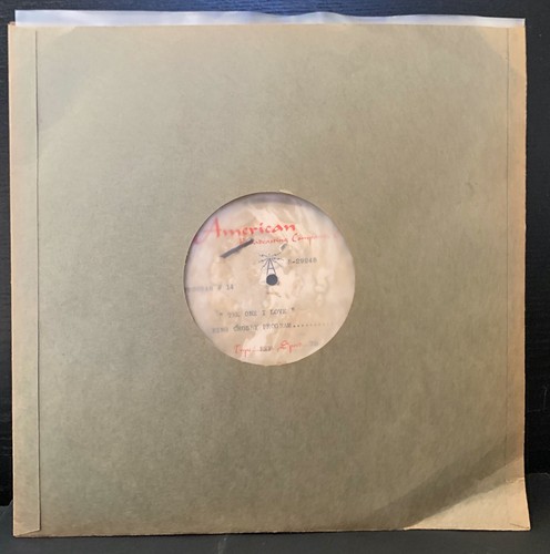 ACETATE 1947 BING CROSBY & AL JOLSON / THE ONE I LOVE BELONGS TO SOMEBODY ELSE - Picture 4 of 4