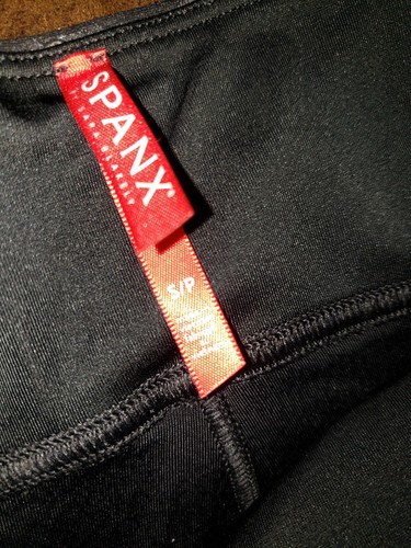 2 Paar Spanx Leggings Damen Small 1 is Petite 2-4 Shaping Control Kunstleder - Bild 3 von 5